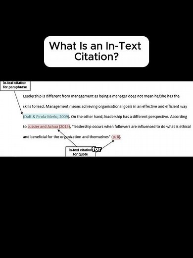 What Is an In-Text Citation?