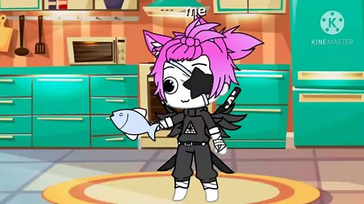 Animated Character in Colorful Kitchen Scene