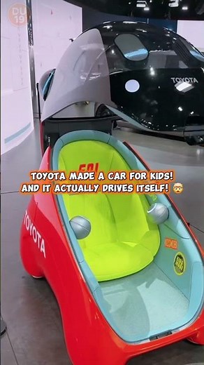 Toyota Made a Car for Kids! And It Actually Drives Itself! 🤯