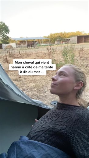 Ah ben après ça tu dors plus du tout 😅 #metlesonaballe #trend #camp #camping #pourtoi