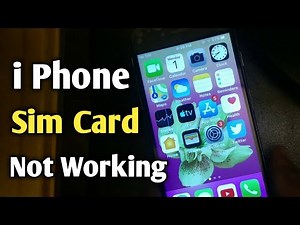 Iphone Sim Not Supported | Iphone Showing Sim Not Valid | Iphone Calling Problem