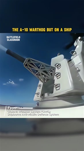 The A-10 Warthog But on a Ship