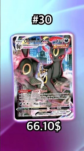 "Top 50 Most Expensive VMAX Pokémon Cards! 💰🔥 #PokémonTCG"