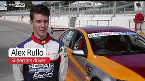 TEEN RACER: WA speedster Alex Rullo chats to PerthNow about how it feels being 16 and the youngest Supercars driver ever. http://trib.al/8yFhBR3 | PerthNow