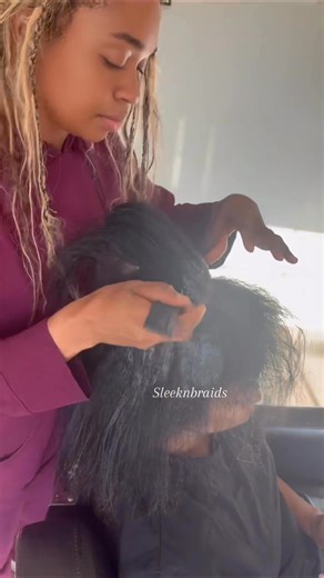 Halo braids, protective style hairstyle | SleekNbraids located Rockwall Texas