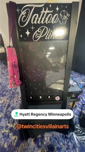 Tattoo Plinko at Twin Cities Villain Arts Convention