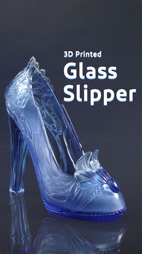Hey, did you know that #Cinderella's glass slipper can also be #3dprinted? 👠💎We used the #ELEGOOSaturn3Ultra LCD 3d printer to print a replica of the glass slipper. Thanks to Props&Beyond(INS) for providing this exquisite model. If you also like it, check: http://tinyurl.com/yek3jd33 . Also, we are running a giveaway: Simply share your #Christmas-themed model for a chance to win prizes. Find out more: 🎊https://tinyurl.com/3u4kudth . . . . #3dprinting #winforfree #presents #ELEGOO #MerryChrist