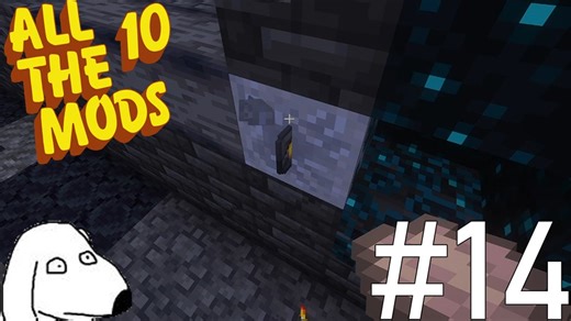 誰もが夢見る無限耐久ツールの鍛冶型を発掘してみた（犬）【All the Mods 10 - ATM10】＃14