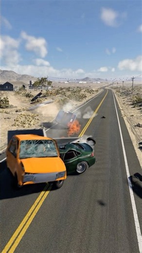 Realistic Highspeed Car Crashes #30 - BeamNG.Drive