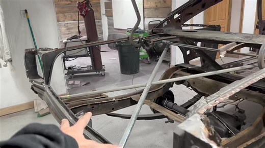 Major rust repair happening on the 69 Gtx! This week we got a lot of the rot and damage cut out, next we will blast everything and epoxy and prep it for all new panels from Auto Metal Direct | Linear Blocking Tools