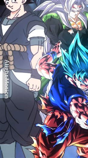 absalon goku vs af gogeta & drip goku