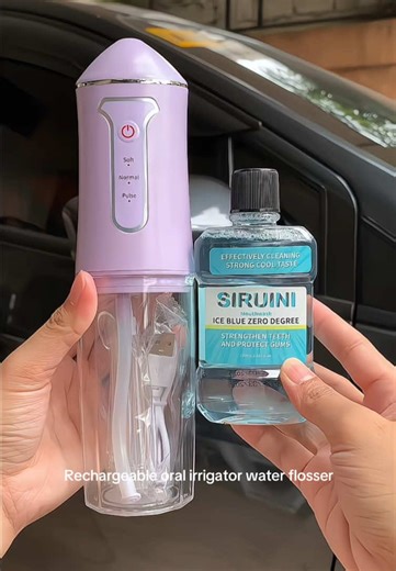 Rechargeable Oral Irrigator Water Flosser Review