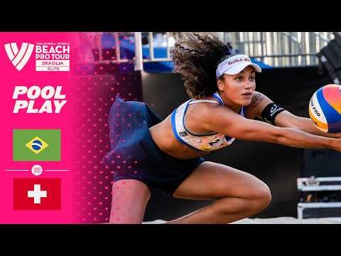 Carol/Rebecca vs. Anouk/Zoé - Pool Play Highlights | Brasilia 2026 #BeachProTour