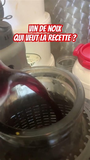 Vin de noix maison. #lowtech