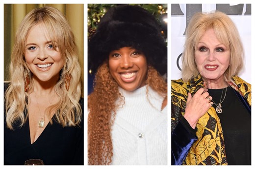 Emily Atack ushers in festive season at London's star-studded parties