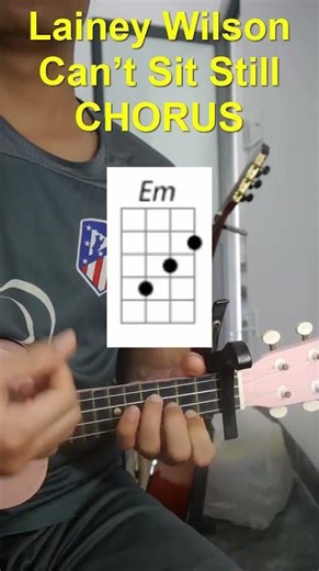 Ukulele Tutorial Lainey Wilson Can’t Sit Still