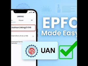 EPFO Aadhaar Linking Made Easy ✅ | Step-by-Step Guide for UAN Users