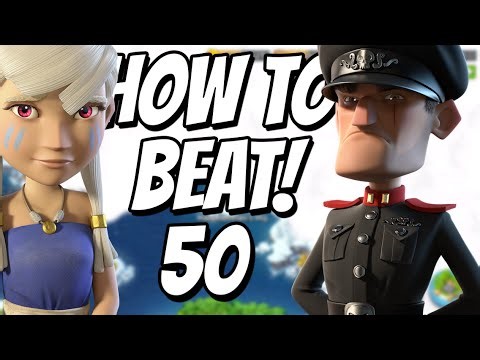 HOW TO BEAT LT HAMMERMAN HQ 50 TAKEDOWN (BOOM BEACH) STRATEGY / TUTORIAL | (IOS/ANDROID)