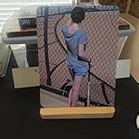 Custom Metal Photo Prints, Personalized Print Photos Frame for Desk, Customize Picture Frames Gifts for friend, remember, Lovers, Family Home