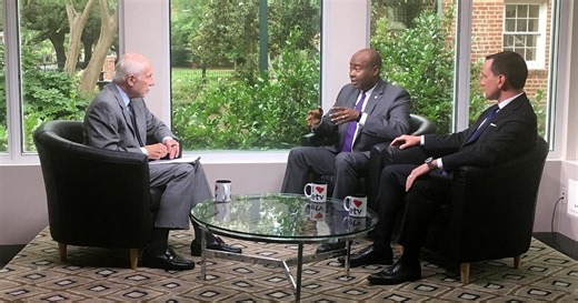 Matt Moore and Jaime Harrison