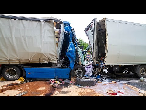 Best Of Truck Fails Compilation - Crazy Dangerous Truck & Car Driving Fails - Total Idiot At Work !