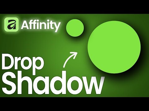 How to Add a Drop Shadow in Affinity