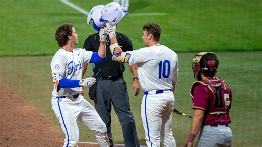 Florida showed spring training sloppiness, yet still beat their little brother