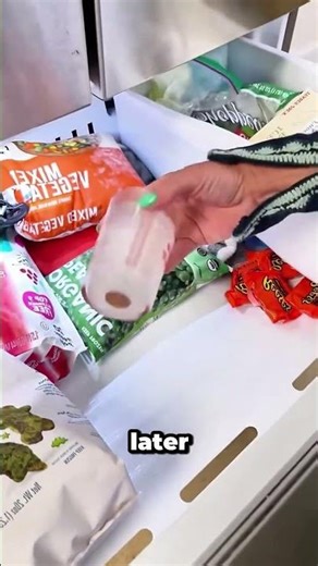 The coin trick that caught my thawed groceries #freezer #hack