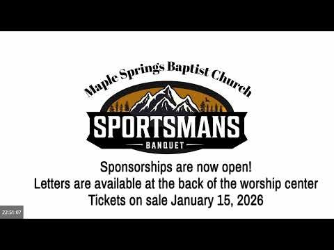 Maple Springs Baptist Church