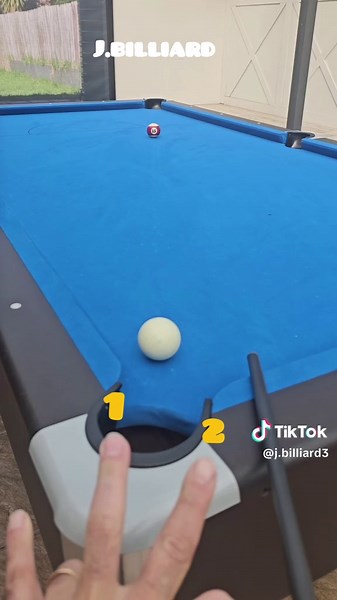 How to Bridge Over Pockets Without Losing Accuracy #8ballpool #trickshots #billiards