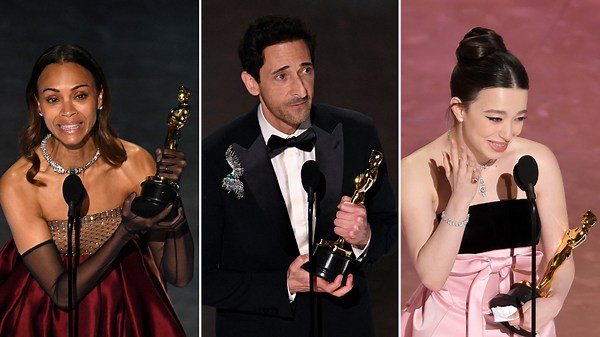 Oscars 2025: Watch acceptance speeches from the 97th Academy Awards