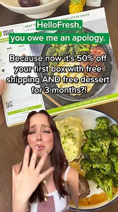 朗 Get 50% Off Your First Box | Plus Free Dessert For 3 Months 陵 Family Friendly, Quick & Easy recipes and more  45+ options weekly ⏰ 15-minute dinners  Plus, get free dessert for 3 months Order now and save. HelloFresh, hello dinner! Use code: GB50FBNRTVT4 | HelloFresh | Facebook