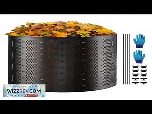 VEVOR Compost Bin 220 Gallon Outdoor Expandable Composter Easy to Setup