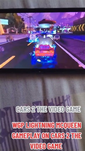 WGP LIGHTNING MCQUEEN GAMEPLAY ON CARS 2 THE VIDEO GAME