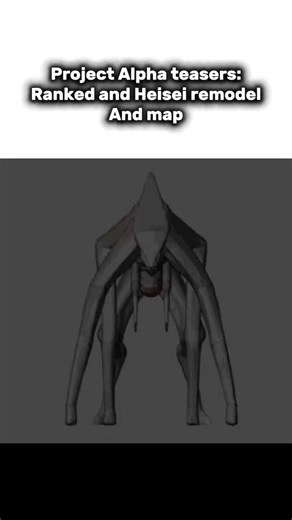 Project Alpha: Teasers (Heisei Godzilla remodel) #godzilla
