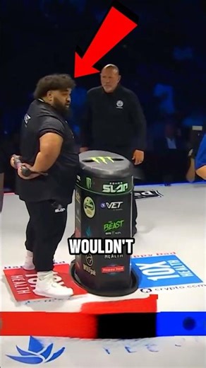 One Slap Ends It All 😳🔥(@powerslap )#shorts #fitness #gym