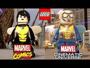 Lego Marvel Comics VS Lego MCU!!!