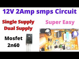 12v 2A smps circuit || 12v smps circuit || 12v smps || 12 volt smps || smps