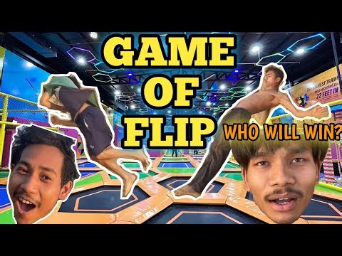 We played the Game of flip / insane flip challenge / game / flip / praduthrabha / how to do flip