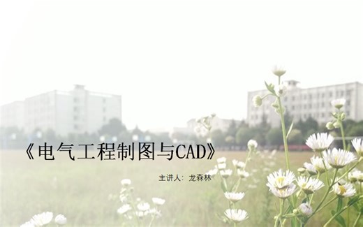 【电气工程制图与CAD】用CAD画电路图，看它
