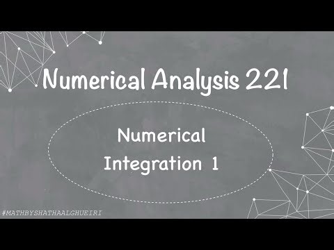 Lecture 12 || Numerical Integration 1