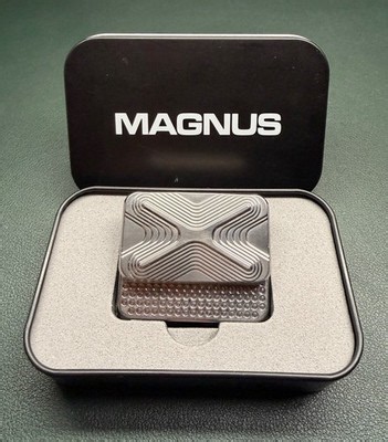 🔥Magnus Super X Titanium with Stainless Steel Dimple Plates 3-Click Slider🔥 | eBay