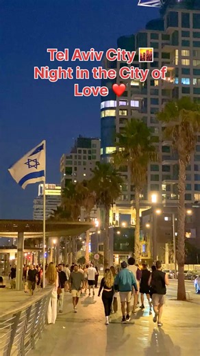 129K views · 10K reactions | Amazing City of Tel Aviv Israel , Night in the Promenade | Visit Israel From Your Home | Facebook