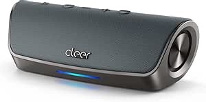 Cleer Stage Amazon Alexa Enabled, Portable Bluetooth Wireless Speaker - Gray