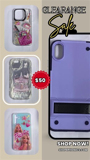 📱 PHONE ACCESSORY CLEARANCE SALE 📱 LIMITED TIME ONLY! Upgrade and protect your devices for less! Enjoy massive savings on premium phone and tablet accessories. ✨ CLEARANCE DEALS ✨ ✔️ All Fashion Phone Cases — $50 ✔️ OtterBox Cases — $120 ✔️ 20% OFF all Tablet & iPad Cases ✔️ BUY 1, GET THE OTHER HALF OFF on Case & Tempered Glass Combo Purchases ✔️ BUY 1 Lens Protector, GET THE OTHER HALF OFF 🔥 Quality protection. Fashionable styles. Unbeatable prices. 📍 Visit us in-store today while stocks l