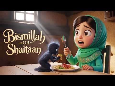 Bismillah Or Shaitaan | اللّٰہ کی حفاظت | Islamic Moral Story | Islamic Kids Official
