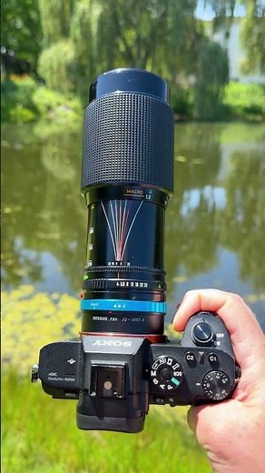 Canon FD to Sony Lens Adapter #photography #macrolens
