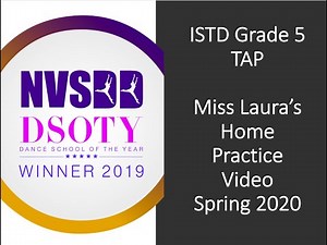 ISTD Grade 5 Tap Selected exercises Spring 2020
