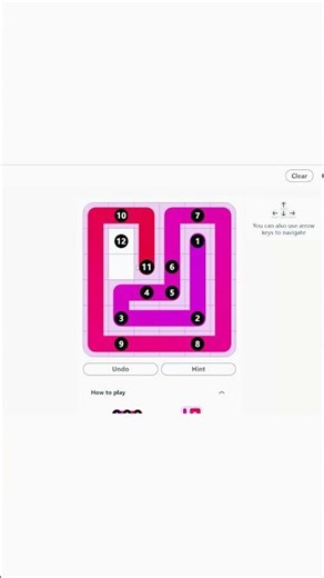 Linkedin Zip #323 Today's answer #Zip #games #puzzle #queens #pinpoint #answer #linkedingames