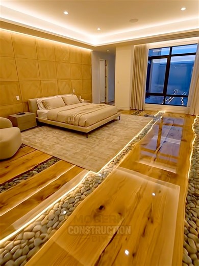 Luxury Bedroom Transformation#epoxy #interiordesign #flooring #homedesign #wood #woodworking #homedecor #design #resin